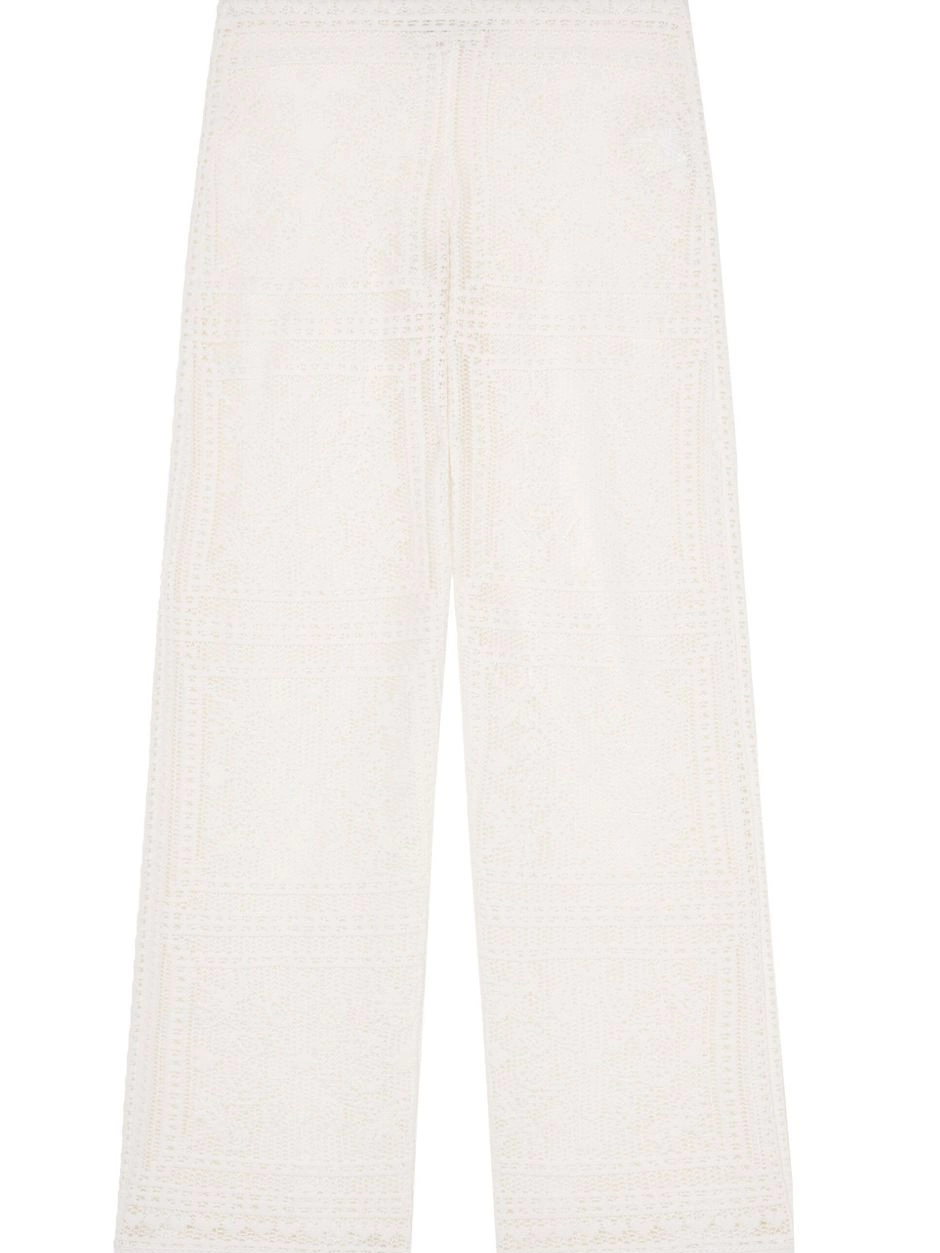 Affordable the Book Alanui Women straight-keg Kiss trousers by 0707